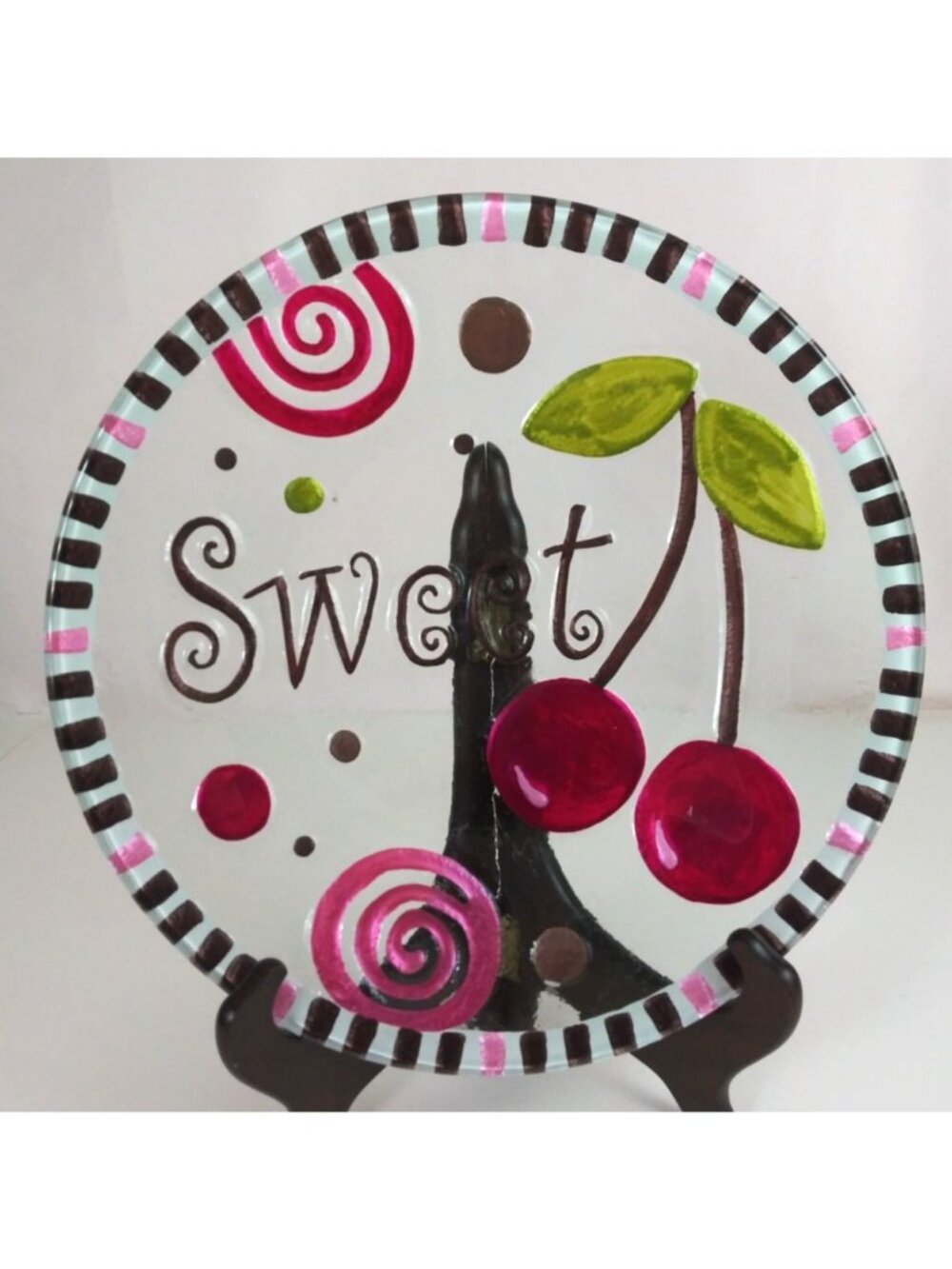 2009 Lori Siebert for Silvestri by Demdaco Sweet Cherry 11.25" Decorative Plate